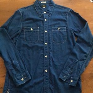 Shuttle Notes Indigo shirt